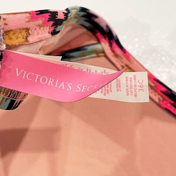 Victoria’s Secret Swim The Fabulous Bombshell & Knockout Bikini Swimsuit Set 36C - Picture 7 of 12